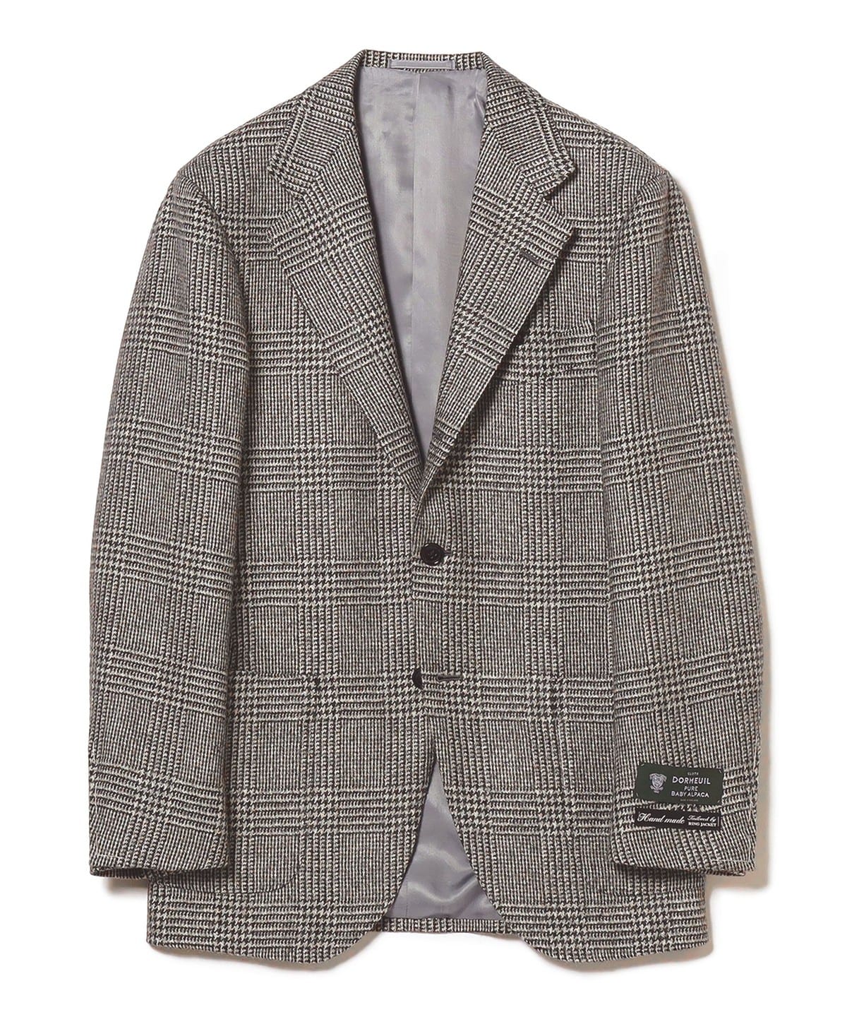 BEAMS F（ビームスF）BEAMS F / DORMEUIL アルパカ グレンチェック 