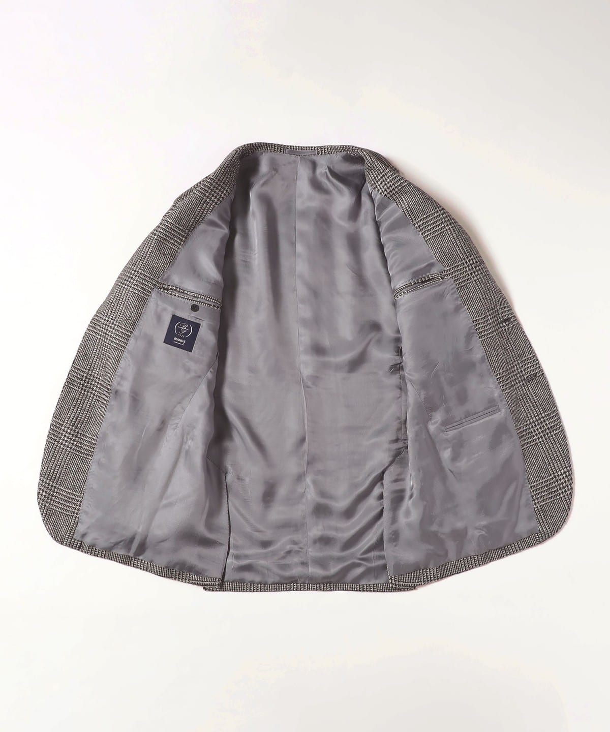 BEAMS F（ビームスF）BEAMS F / DORMEUIL アルパカ グレンチェック 