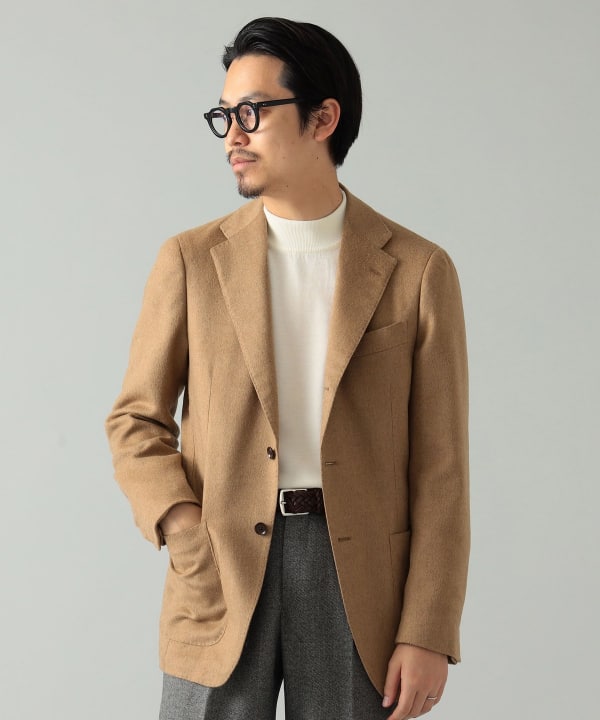 BEAMS F（ビームスF）BEAMS F / EASY CAMPORE キャメル ジャケット