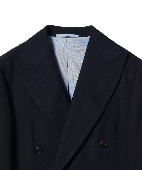 ファッションシーンで話題のこれから流行るブランド12選 Latino Stile F【別注BEAMS BEAMS / 羊毛華達呢雙排扣夾克 LEO ジャケット・アウター