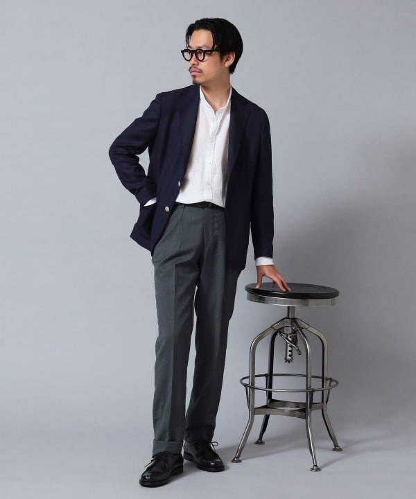 BEAMS F（ビームスF）BARBA × BEAMS F / 別注 ウール ホップサック ...