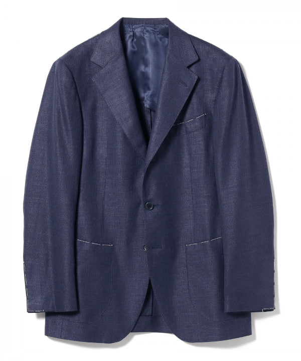 BEAMS F BEAMS BEAMS F / LORO PIANA FABRIC mixed fabric jacket (tailored  jacket) mail order | BEAMS