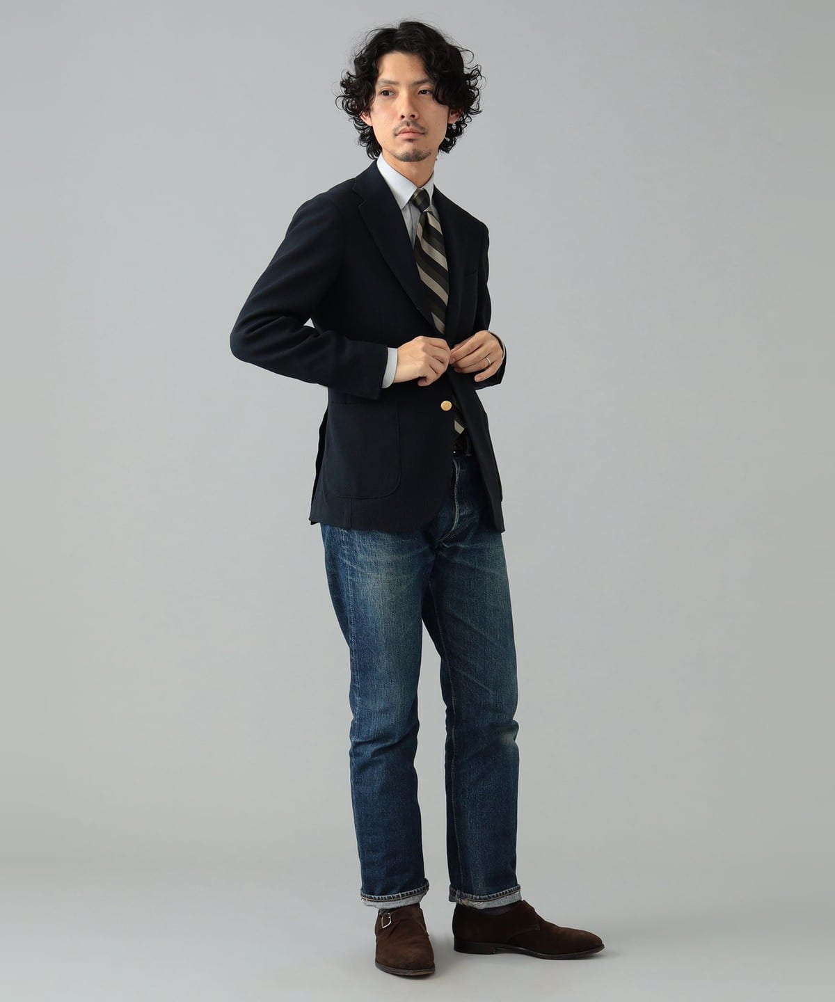 BEAMS F（ビームスF）【8/7再値下げ】FOX BROTHERS ブレザー