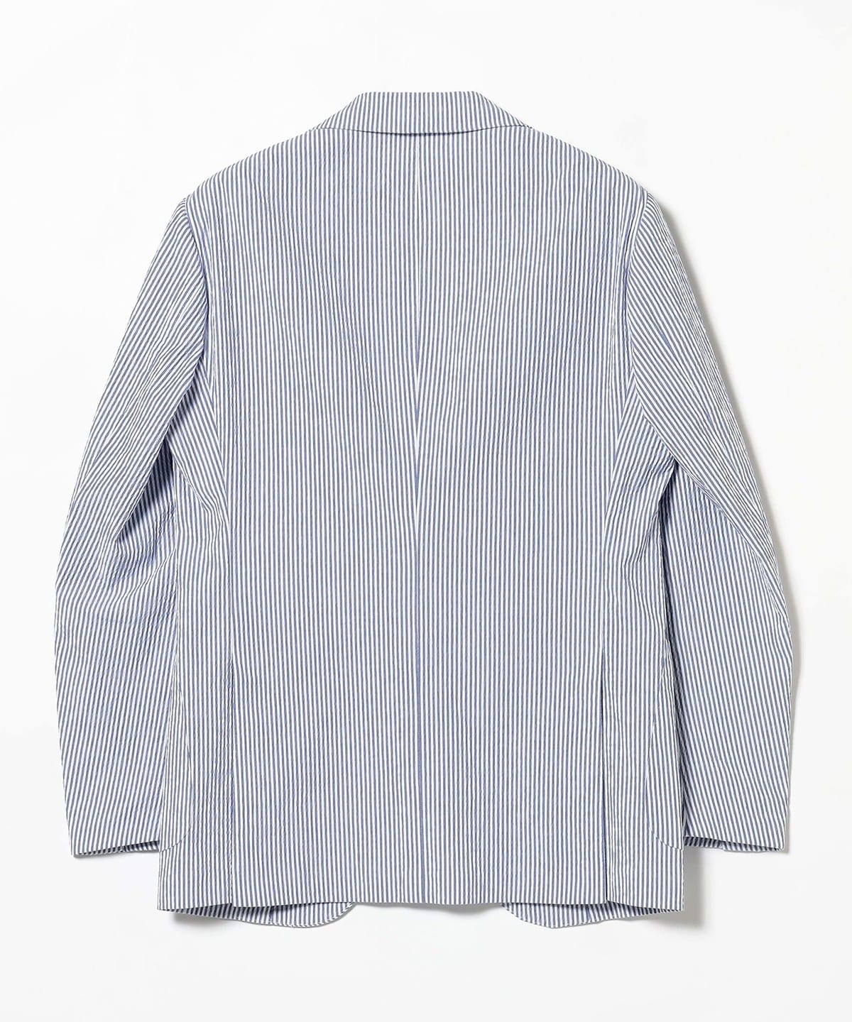 BEAMS F（ビームスF）NEW EASY SONDRIO シアサッカー ストライプ