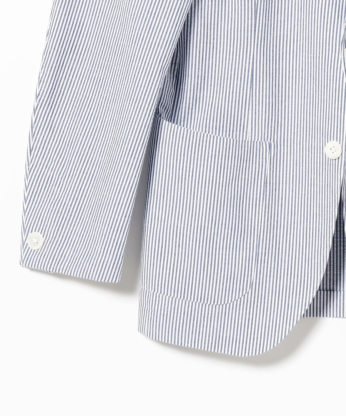 BEAMS F（ビームスF）NEW EASY コットン シアサッカー