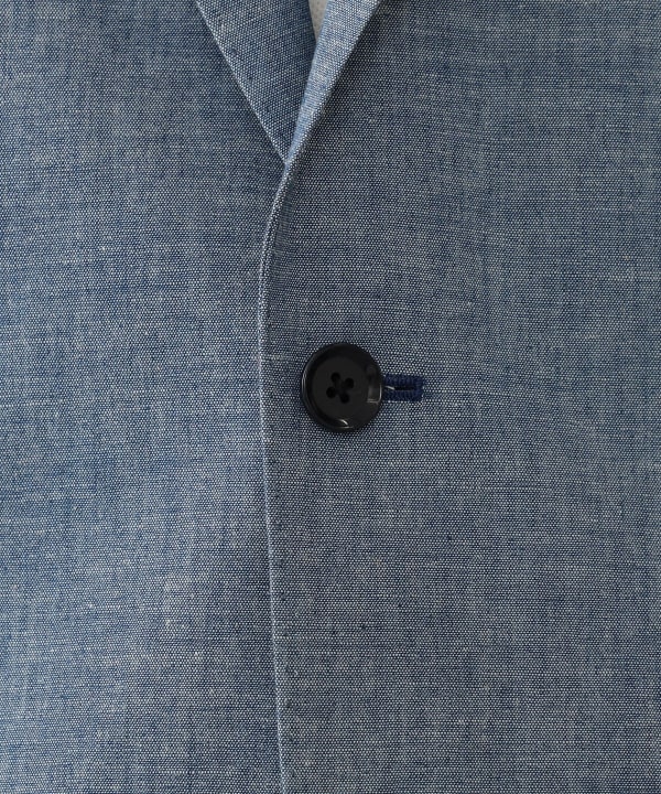 BEAMS F (BEAMS F) NEW EASY Chambray Jacket (Jacket Tailored