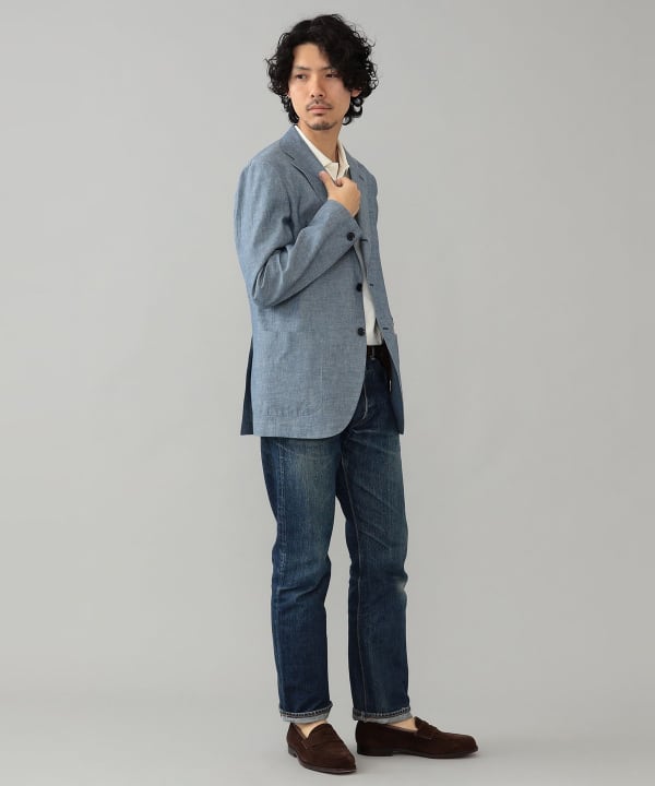 BEAMS F BEAMS Reservation] BEAMS F / NEW EASY chambray jacket 