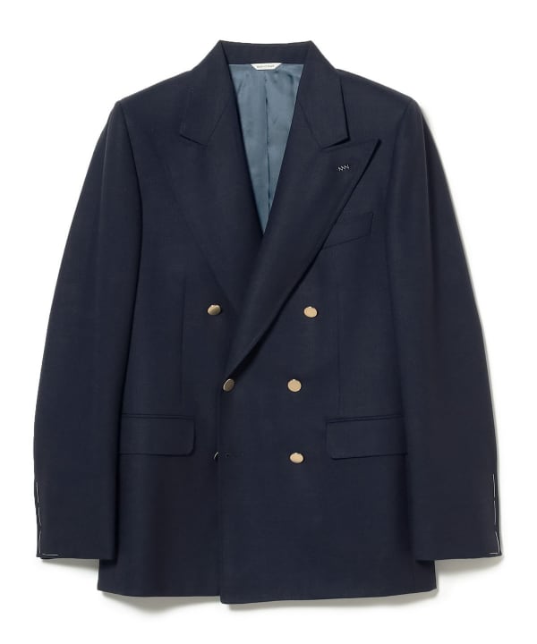 BEAMS F (BEAMS F)【Special order】HUSBANDS / Wool Double Breasted Blazer ( Jacket Tailored Jacket) | BEAMS