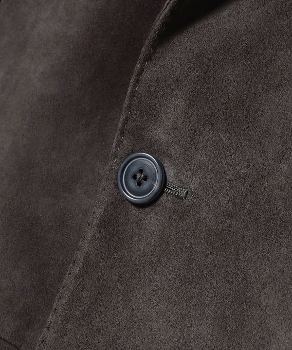 BEAMS F（ビームスF）【別注】Belvest / スエード ジャケット