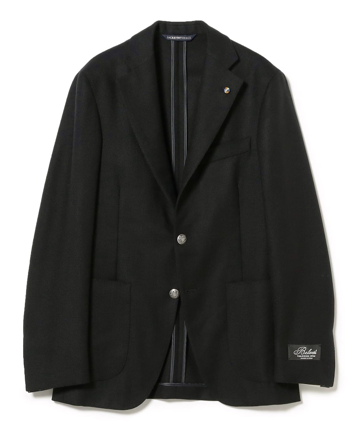 BEAMS F（ビームスF）【別注】Belvest / JACKET IN THE BOX ホップサック ブレザー（ジャケット テーラードジャケット ）通販｜BEAMS