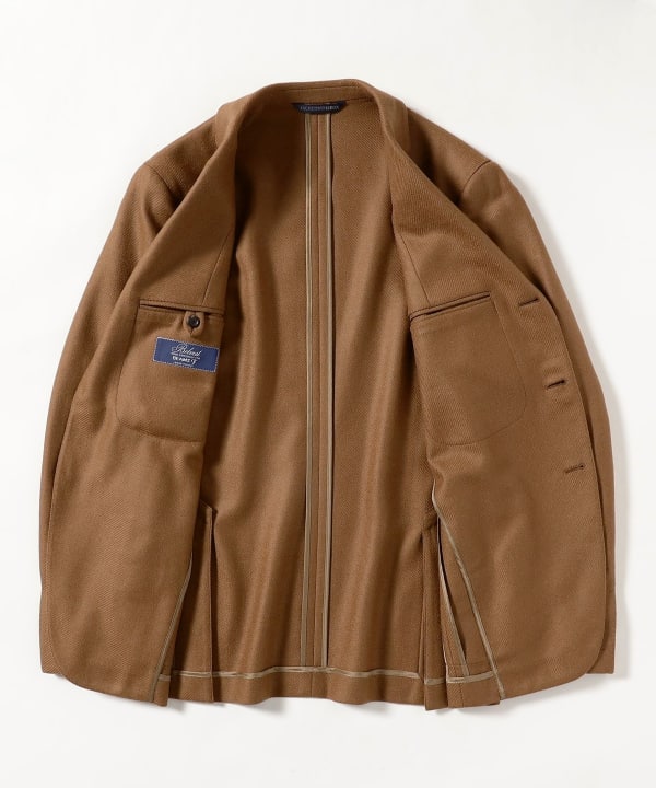 BEAMS F（ビームスF）【別注】Belvest / JACKET IN THE BOX ウール カルゼ ジャケット（ジャケット テーラードジャケット ）通販｜BEAMS