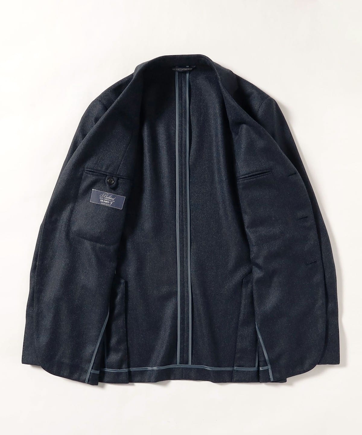 BEAMS F（ビームスF）【別注】Belvest / JACKET IN THE BOX ウール