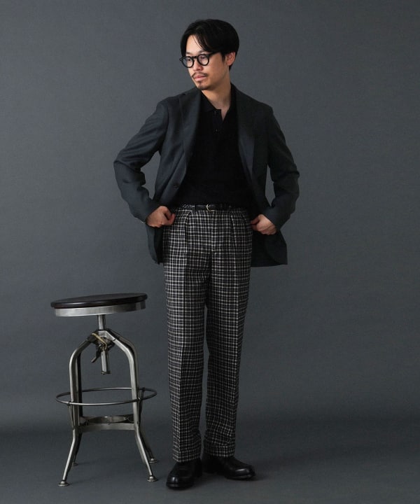 BEAMS F(ビームスF)BOGLIOLI / DOVER ホップサック ジャケット BEAMS F(ビームスF)BOGLIOLI / DOVER ホップサック ジャケット