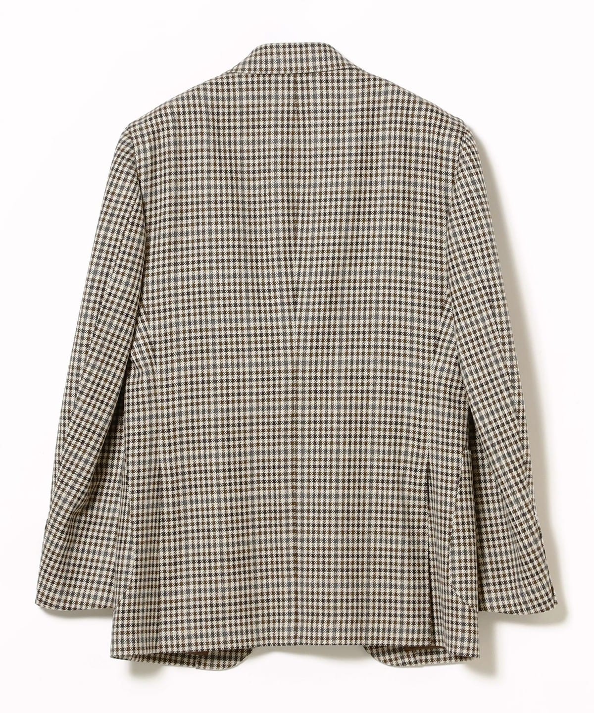 BEAMS F (BEAMS F)E.THOMAS Wool Cashmere Gun Club Check Jacket (Jacket  Tailored Jacket) | BEAMS