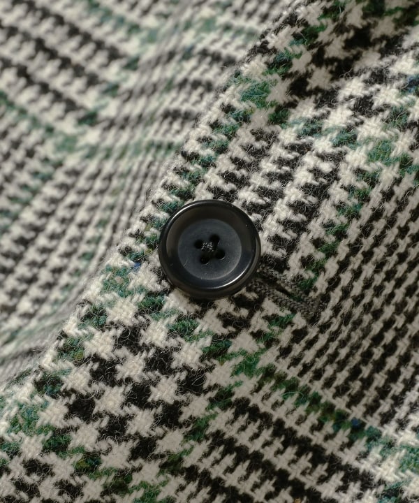 BEAMS F（ビームスF）MOLLOY＆SONS ウールツイード グレン