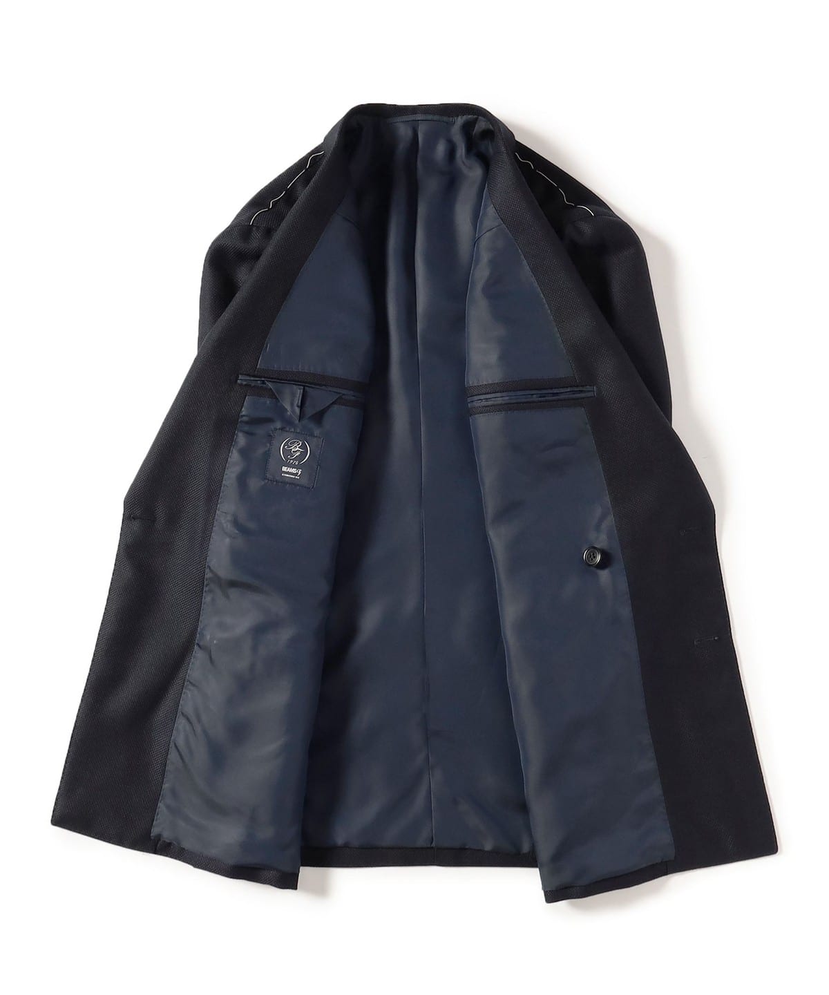 BEAMS F（ビームスF）MARZOTTO ウール ホップサック ダブルブレスト
