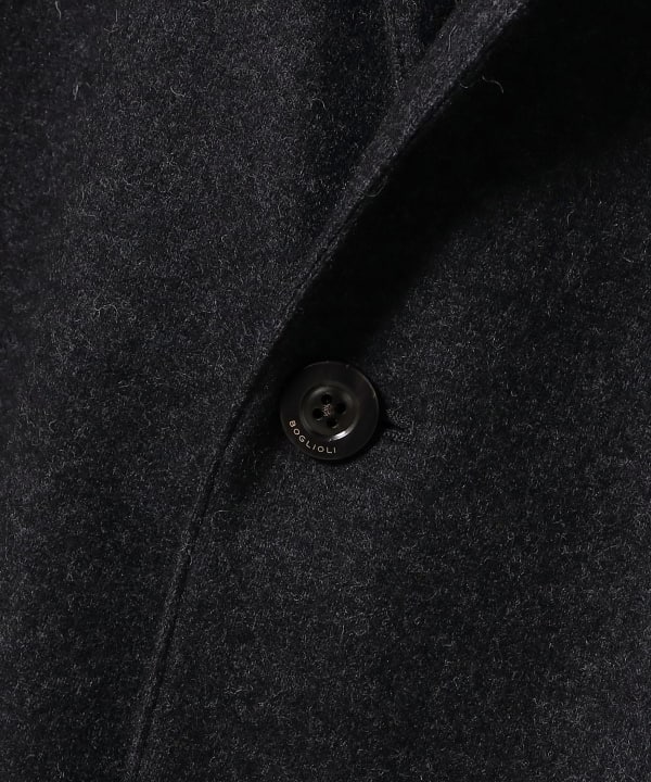 BEAMS F BEAMS BOGLIOLI EMPTY Wool Nylon Jersey Jacket