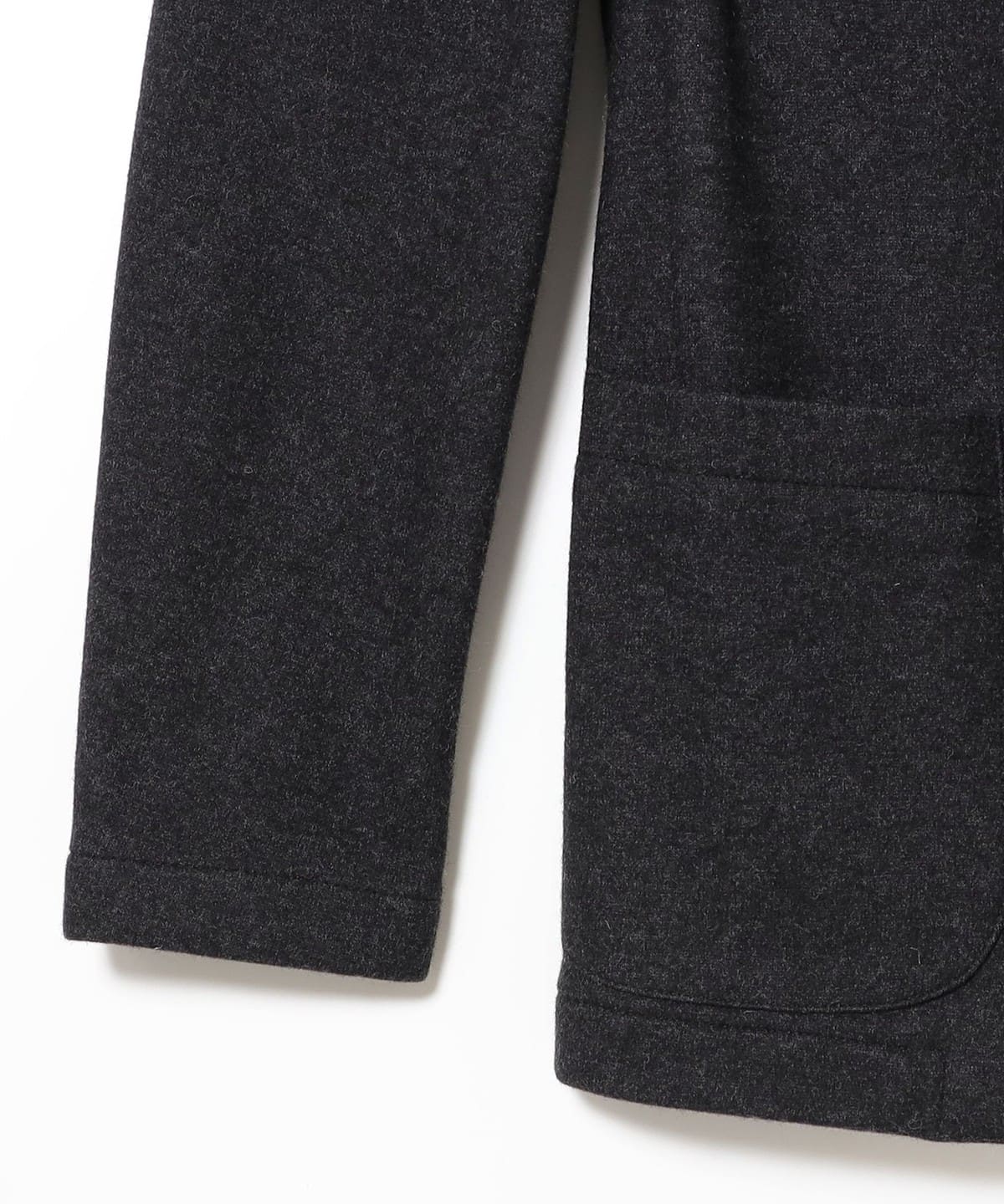 BEAMS F BEAMS BOGLIOLI EMPTY Wool Nylon Jersey Jacket
