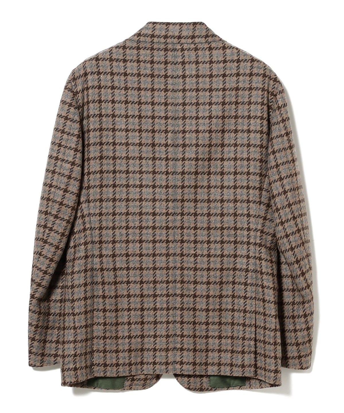 BEAMS F ガンクラブチェック柄 テーラードジャケット BEAMS F〉ディレクター西口オススメのガンクラブチェックジャケットを