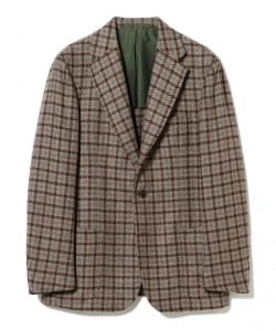 【別注】Stile Latino / FAUSTO ウール ガンクラブチェック ジャケット