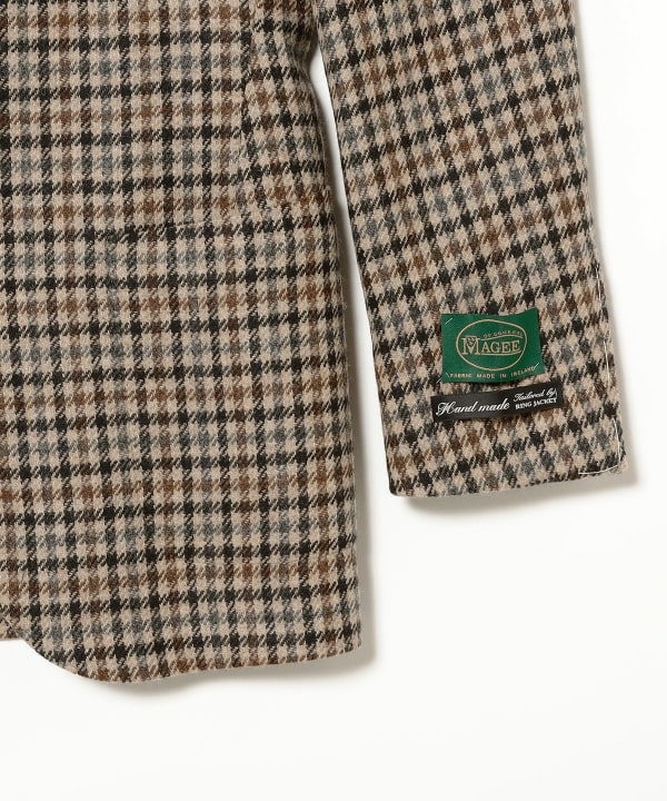 BEAMS F（ビームスF）HANDMADE MAGEE ウール ガンクラブチェック