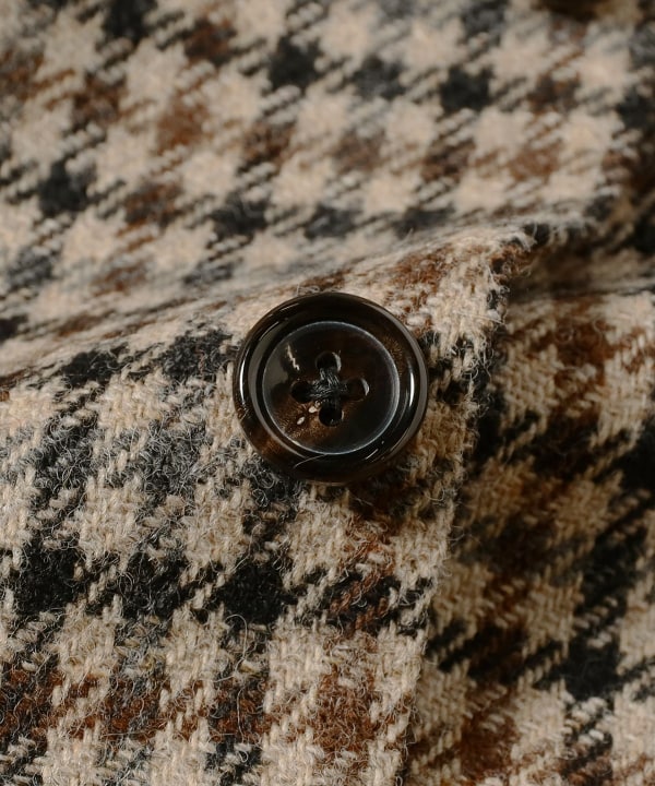 BEAMS F（ビームスF）HANDMADE MAGEE ウール ガンクラブチェック