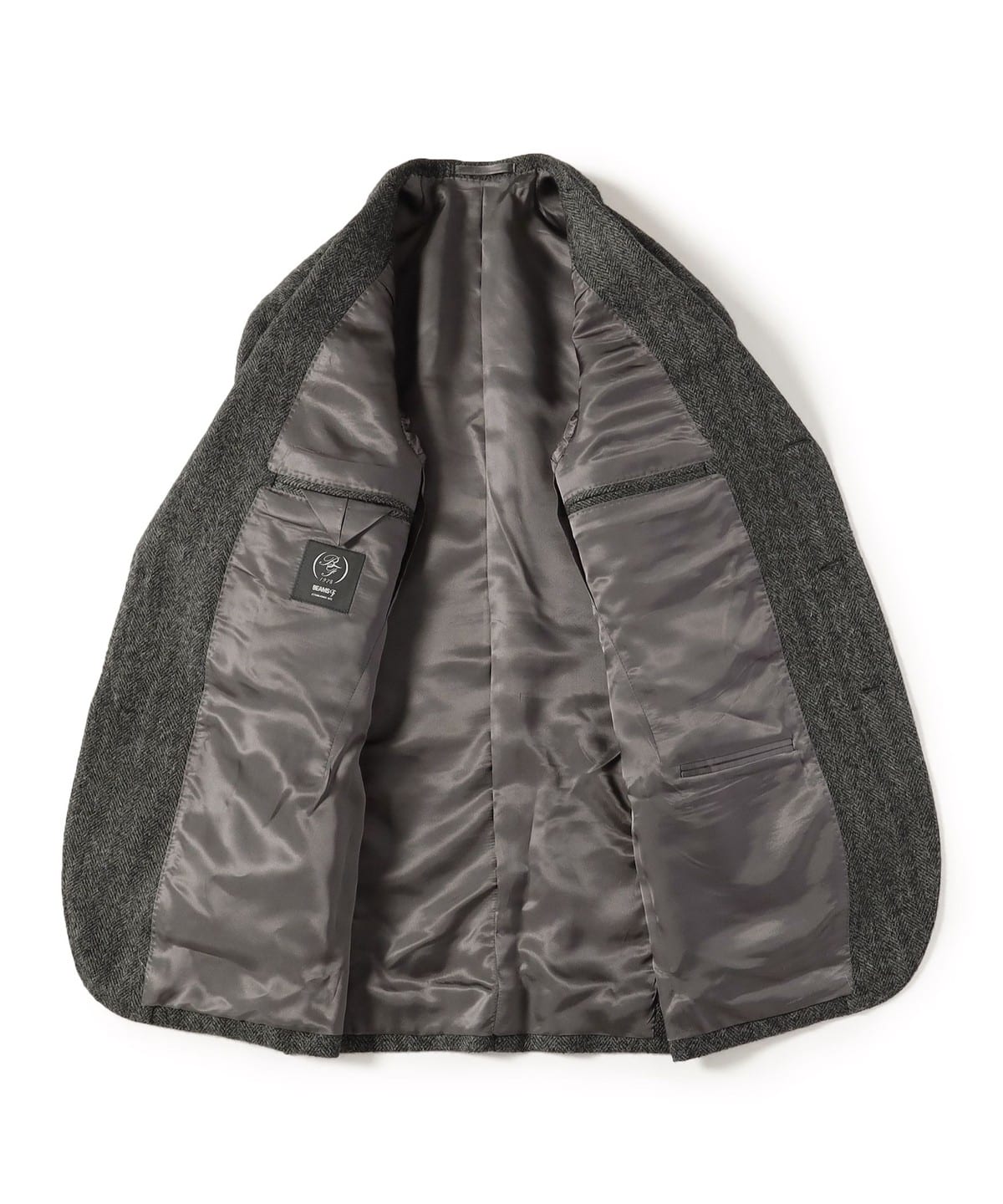 HANDMADE DORMEUIL アルパカ ヘリンボーン ジャケット BEAMS F（ビームスF）HANDMADE DORMEUIL アルパカ ヘリンボーン