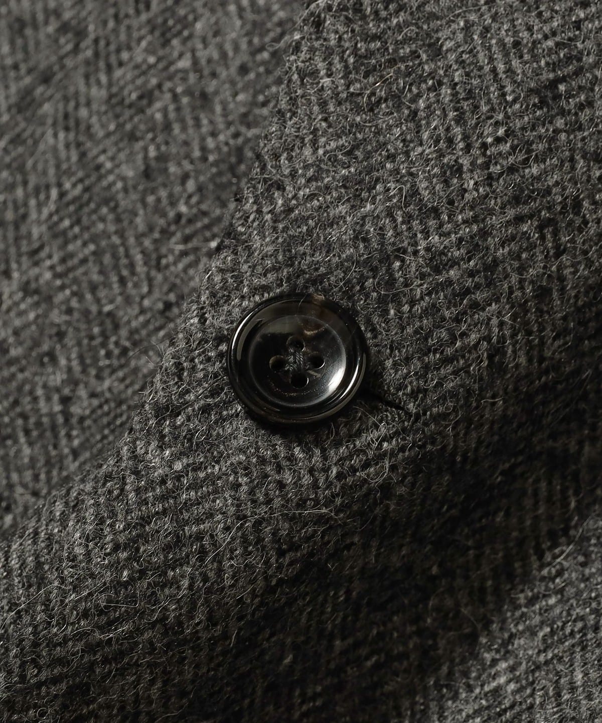 【極美品、最終価格！！】DORMEUIL アルパカ ヘリンボーン ジャケット BEAMS F（ビームスF）HANDMADE DORMEUIL アルパカ ヘリンボーン