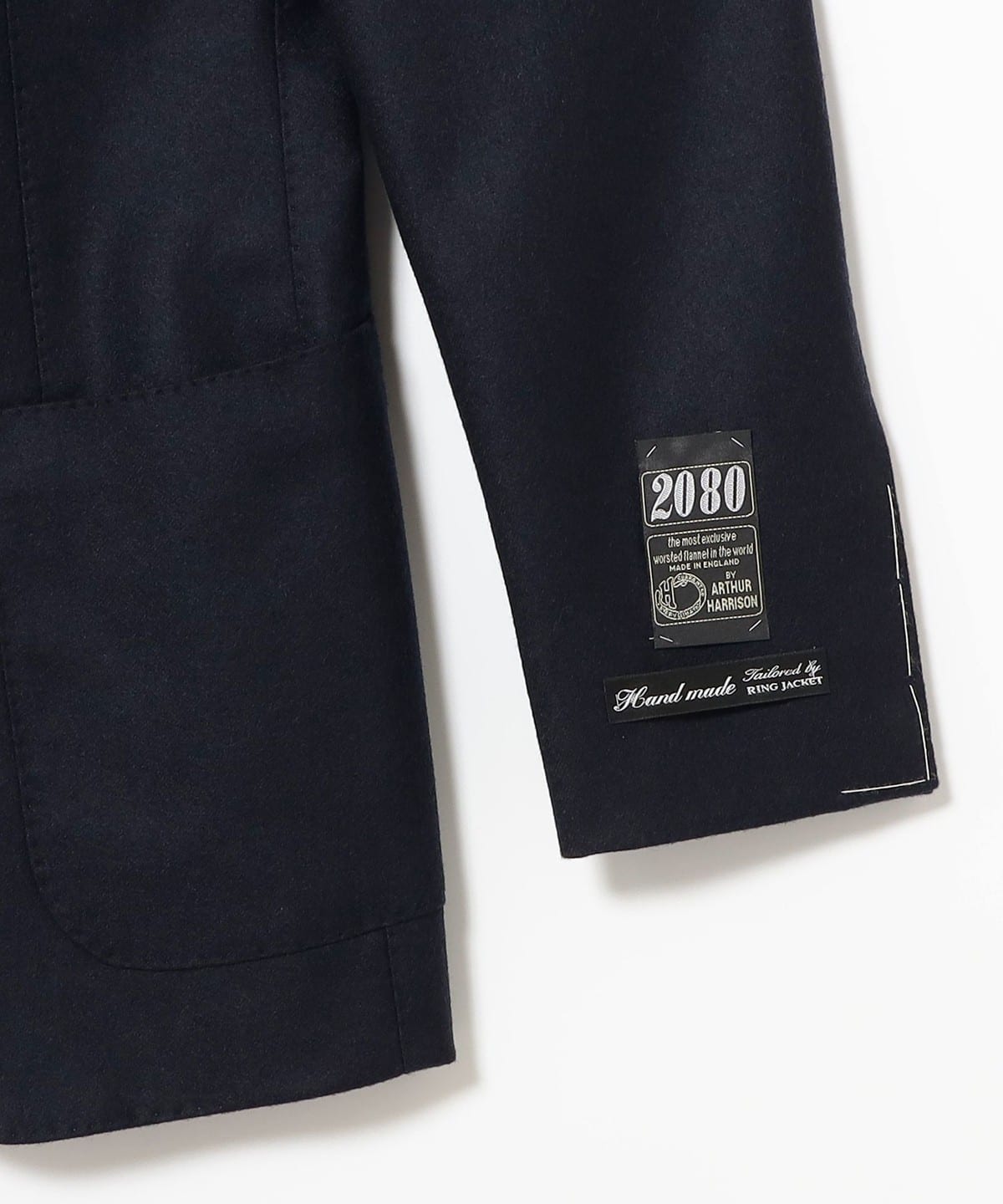 BEAMS F（ビームスF）HANDMADE ARTHUR HARRISON ネイビー
