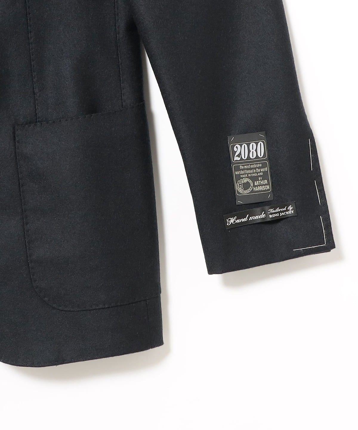 BEAMS F（ビームスF）HANDMADE ARTHUR HARRISON ネイビー