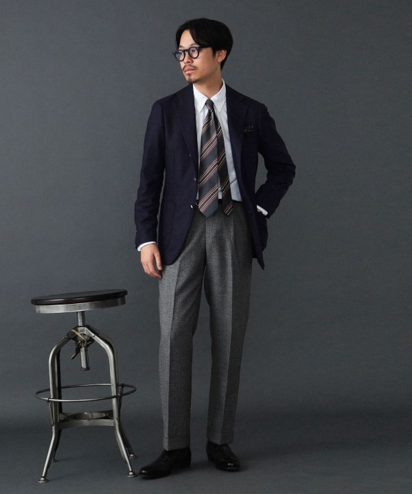 BEAMS F（ビームスF）EASY VITALE BARBERIS CANONICO ウール ブレザー（ジャケット テーラードジャケット）通販｜ BEAMS