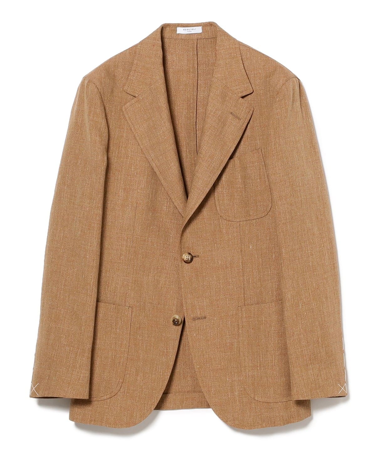 BEAMS F（ビームスF）【別注】BOGLIOLI / リネンウール ソリッド