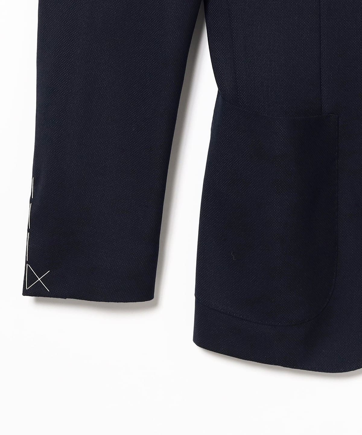 美品 ボリオリ 名作DOVER ホップサック生地 ネイビー 52 BOGLIOLI