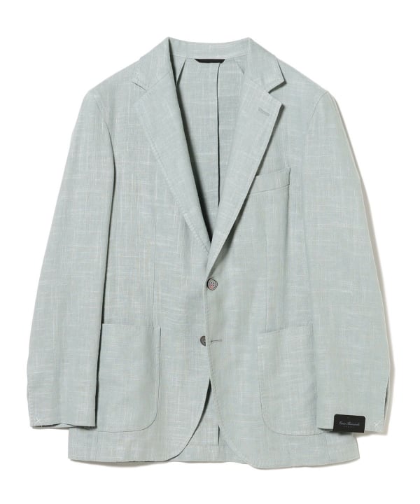 BEAMS F リネン ジャケット BEAMS F（ビームスF）ERRICO FORMICOLA / VINCENZO リネン
