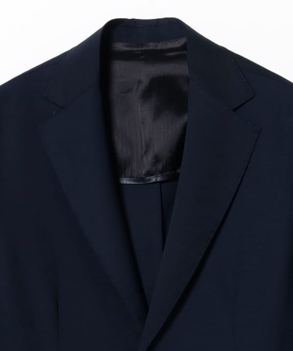 BEAMS F / CANONICO ネイビー ソリッドジャケット BEAMS F〉SALE品に追加されたネイビージャケットと着こなしと
