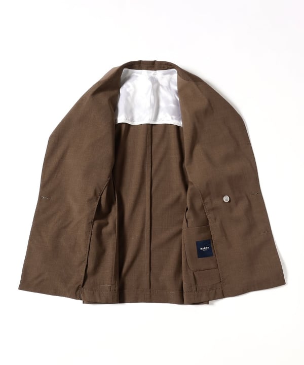 BEAMS F（ビームスF）BARBA NAPOLI / ミックスファブリック ダブル