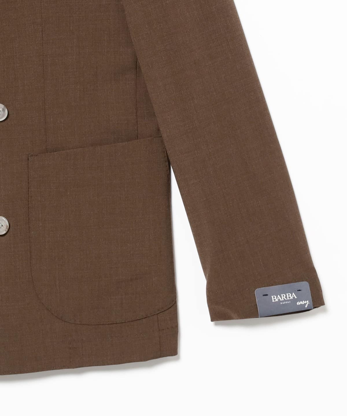 BEAMS F（ビームスF）BARBA NAPOLI / ミックスファブリック ダブル