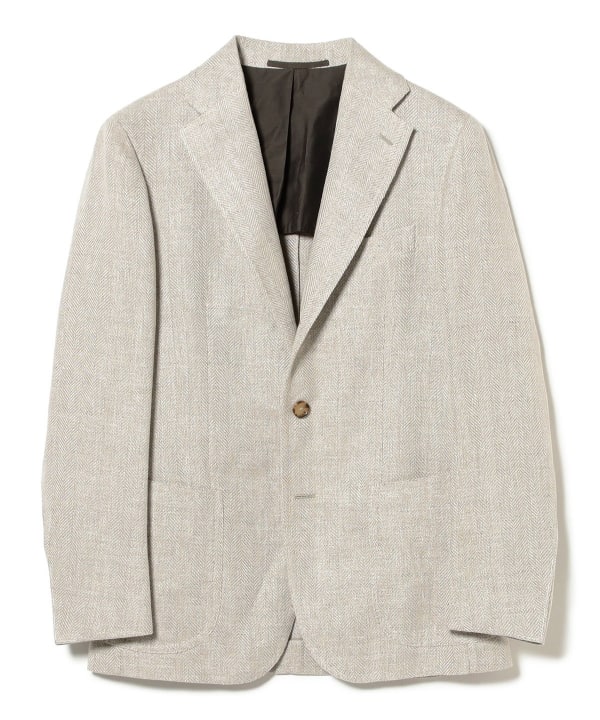 BEAMS F/FERLA ヘリンボーン ジャケット BEAMS F/FERLA ヘリンボーン ジャケット BEAMS F/FERLA ヘリンボーン