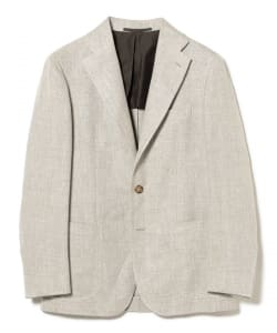【別注】Stile Latino / FAUSTO ミックスファブリック ヘリンボーン ジャケット