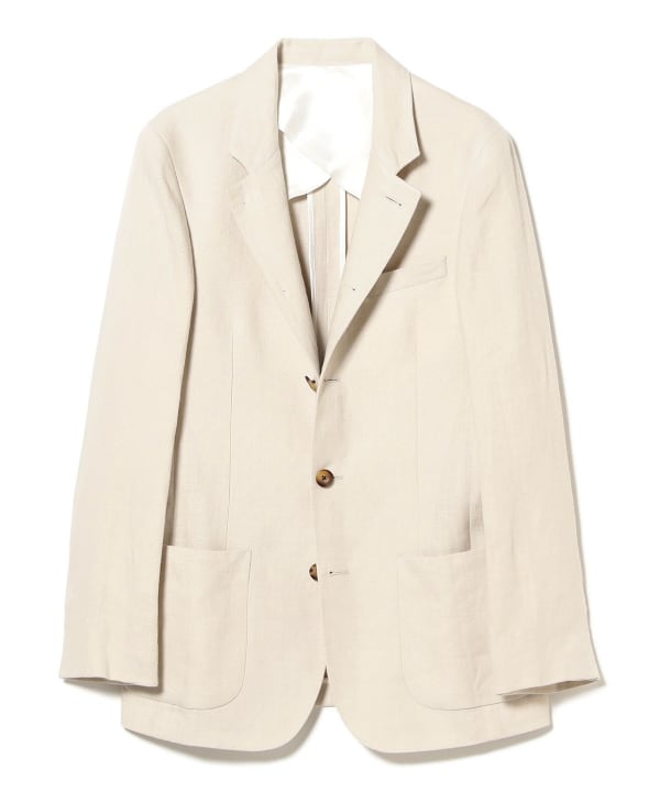 ［新品］BEAMS リネンジャケット NEW EASYリネンジャケット＜BEAMS F＞｜ビームス ライフ 横浜｜BEAMS
