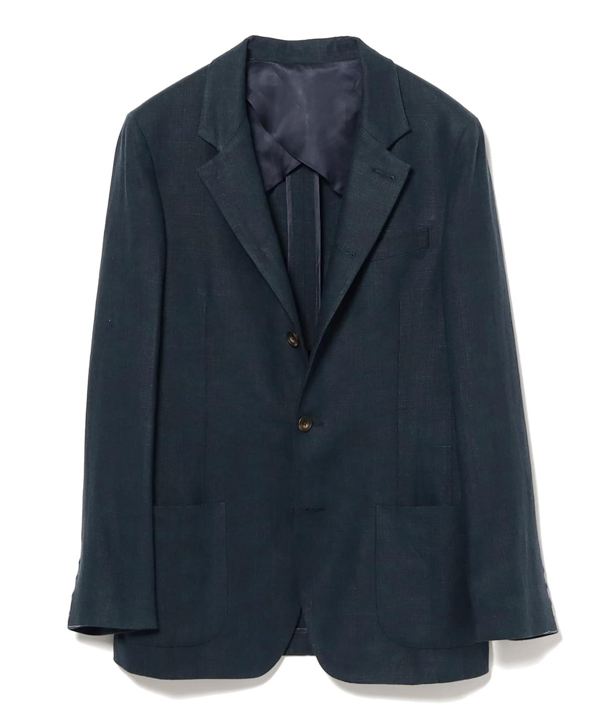 New & Lingwood / リネン 5つボタン ジャケット ジャケット MEN NAVY/1222628 40 New & Lingwood / リネン 5つボタン ジャケット ジャケット MEN NAVY/1222628 40