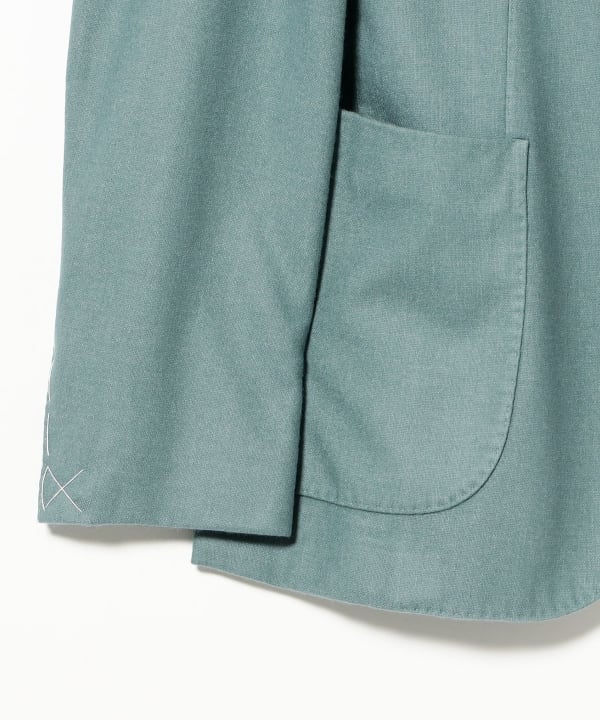 BOGLIOLI / K-JACKET ウールポリエステル ターコイズグリーン ジャケット