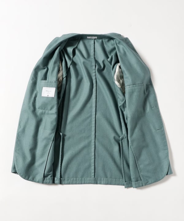 BOGLIOLI / K-JACKET ウールポリエステル ターコイズグリーン ジャケット