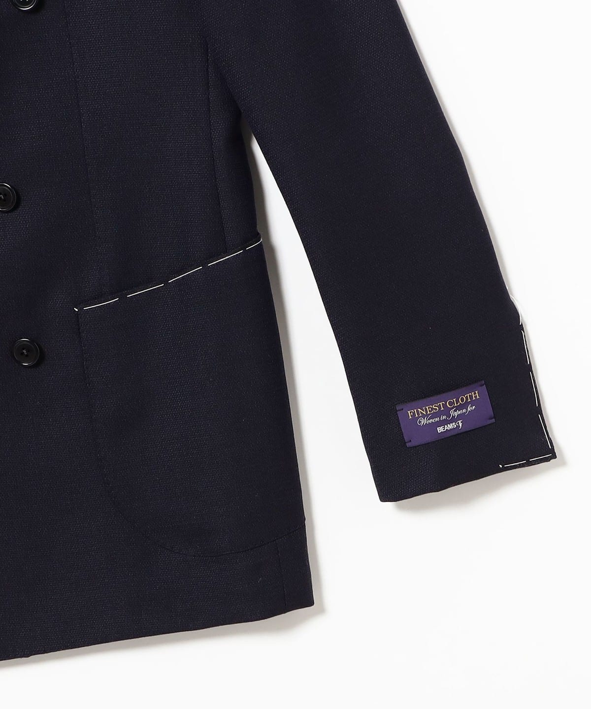 BEAMS F（ビームスF）ウールホップサック ダブルブレスト
