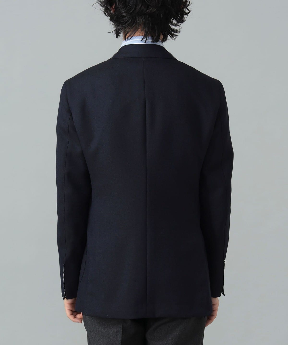BEAMS F（ビームスF）ウールホップサック ダブルブレスト