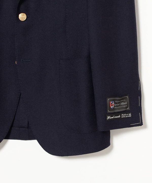 BEAMS F（ビームスF）HANDMADE SAVILE CLIFFORD ウールモヘヤ