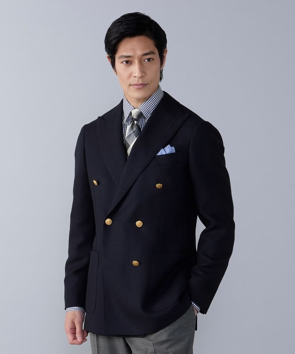 BEAMS F（ビームスF）HANDMADE SAVILE CLIFFORD ウールモヘヤ