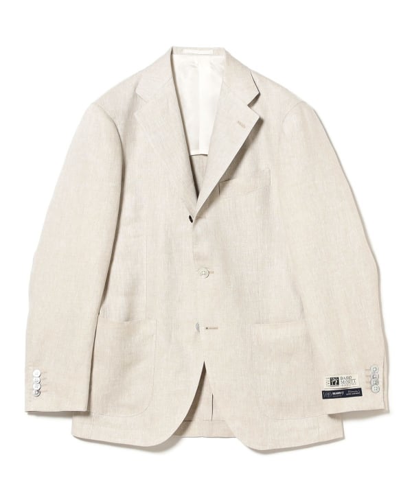 BEAMS F（ビームスF）EASY BAIRD McNUTT リネン ソリッド ジャケット