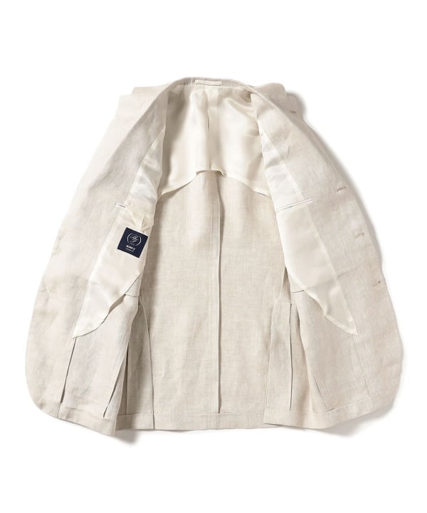 BEAMS F（ビームスF）EASY BAIRD McNUTT リネン ソリッド ジャケット