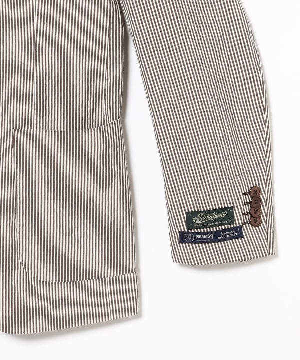 BEAMS F（ビームスF）NEW EASY SUBALPINO シアサッカー